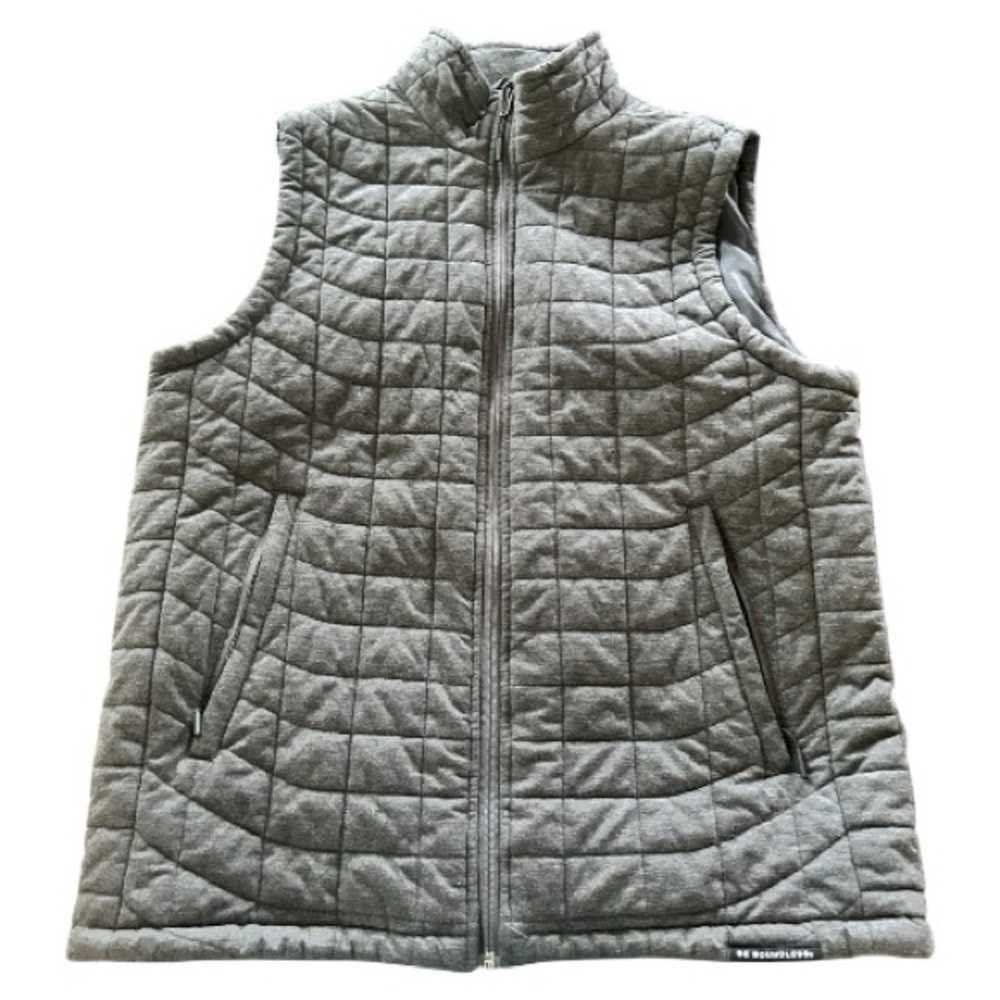 Be Boundless gray quilted vest